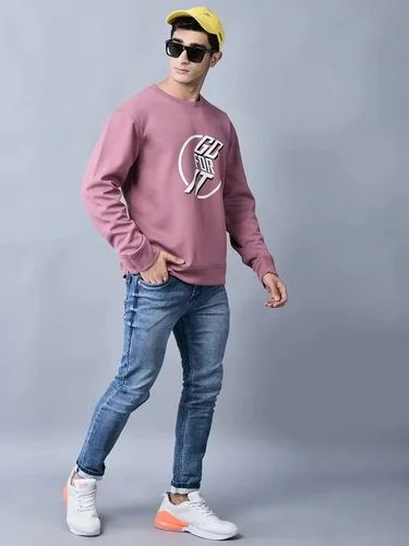 Mens Polyester Sweatshirt