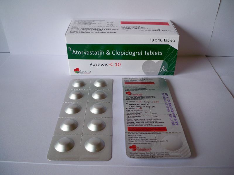 Atorvastatin and Clopidogrel Bisulphate Tablets