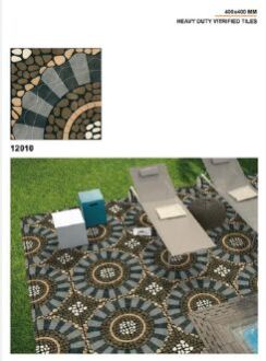 16x16 Vitrified Parking Tiles