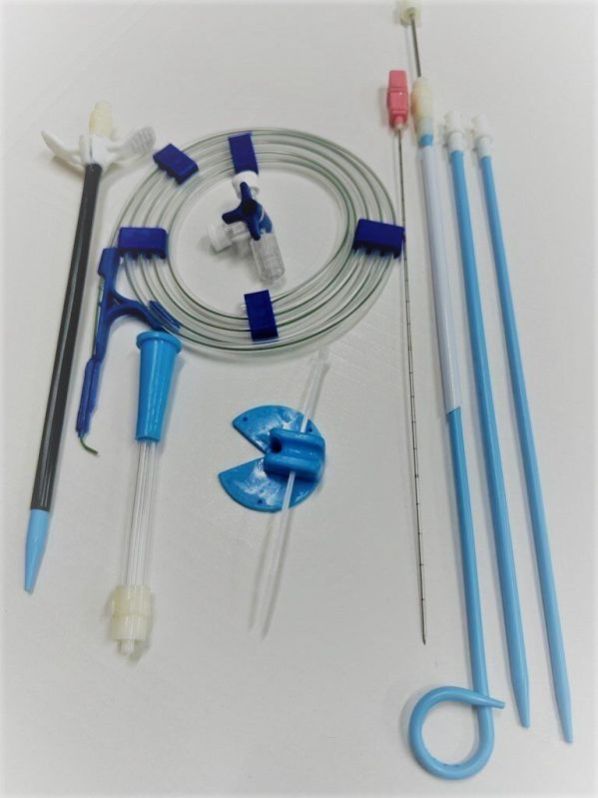 Pigtail Liver Abscess Drainage Catheter Kit Pcn Catheter Set