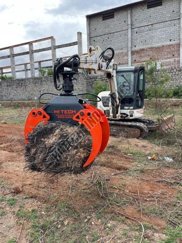 1500 Kg Mini Excavator Wood Log Grabber