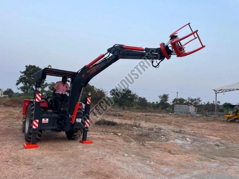 Wood Log Grab With Backhoe Loader Attachment