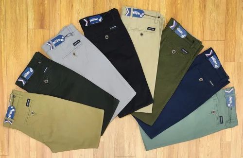 Mens Dobby Cotton Pant