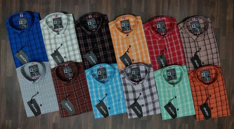 Mens Znacka Printed Cotton Shirt