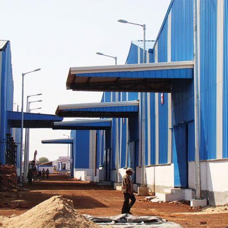 Mild Steel Shed Fabrication Services