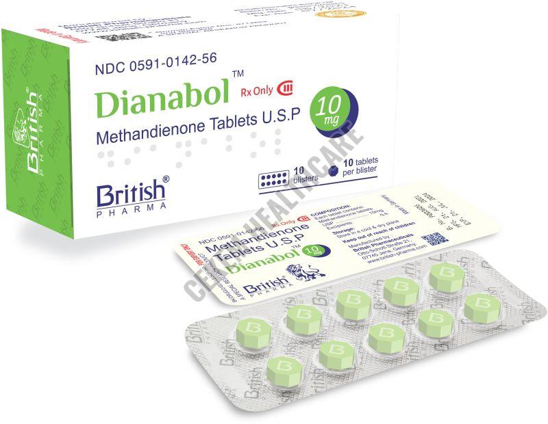 Methandienone Tablets 10 Mg Dianabol 10mg