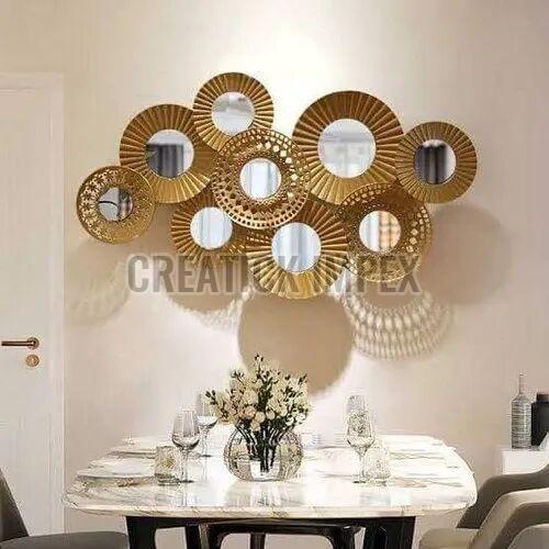 Metal Mirror Wall Art