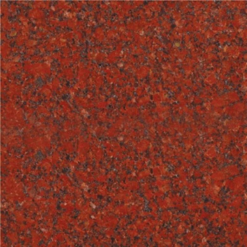 Polished Slab Ruby Red Granite