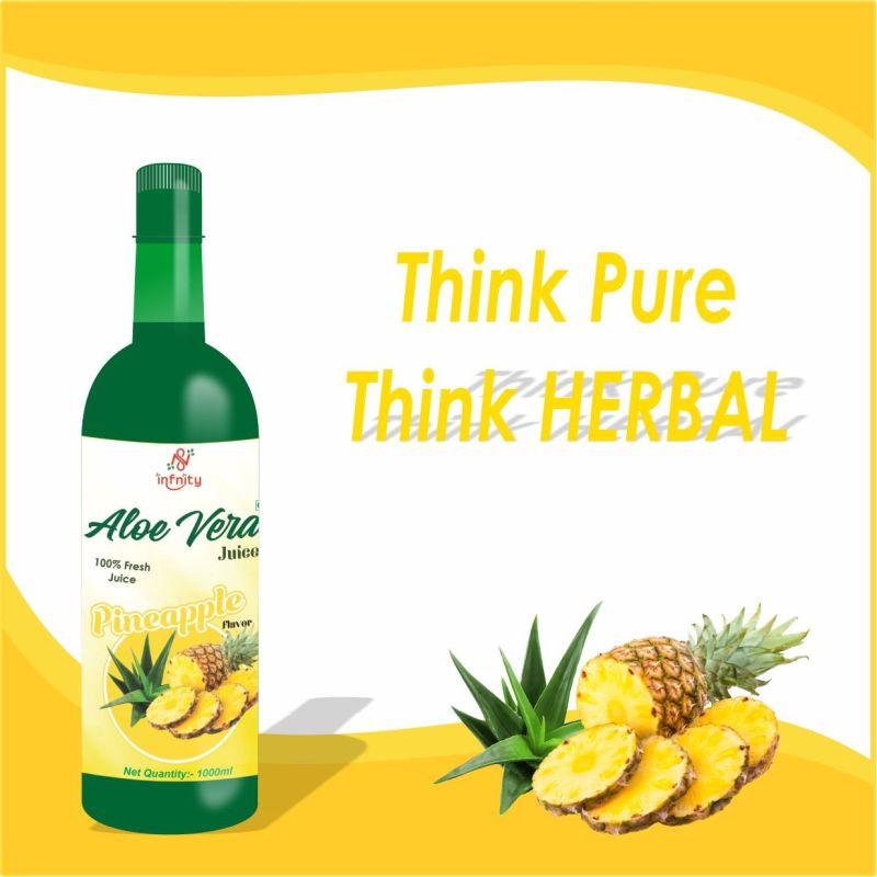 Aloevera Juice (Pineapple) Flavor