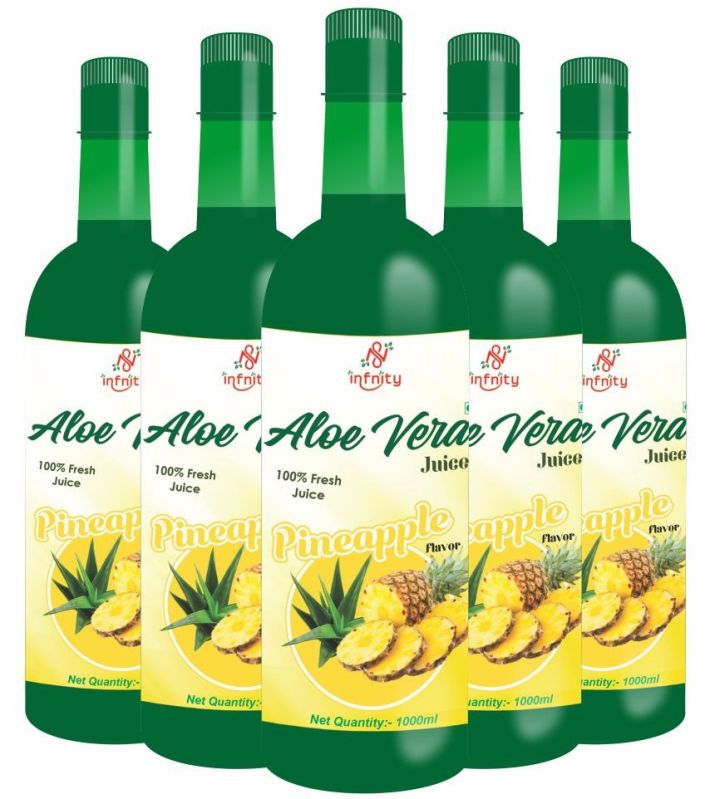 Aloevera Juice (Pineapple) Flavor