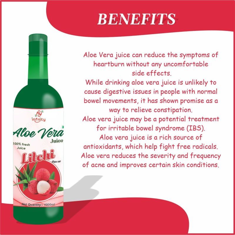 Aloevera Juice (Strawberry) Flavor