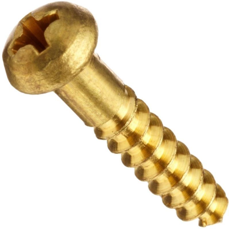 Brass Phillips Head Machine Screw