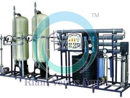 FRP/UPVC Semi Automatic Electric Riant Venus Aqua Industrial RO Plant 2000LPH For Water Purifies