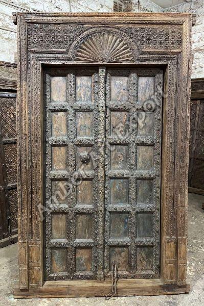 Teack Wood Antique Doors