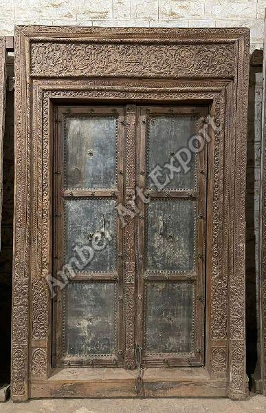 Teack Wood Antique Doors