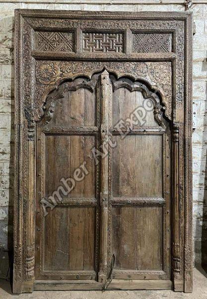 Teack Wood Antique Doors