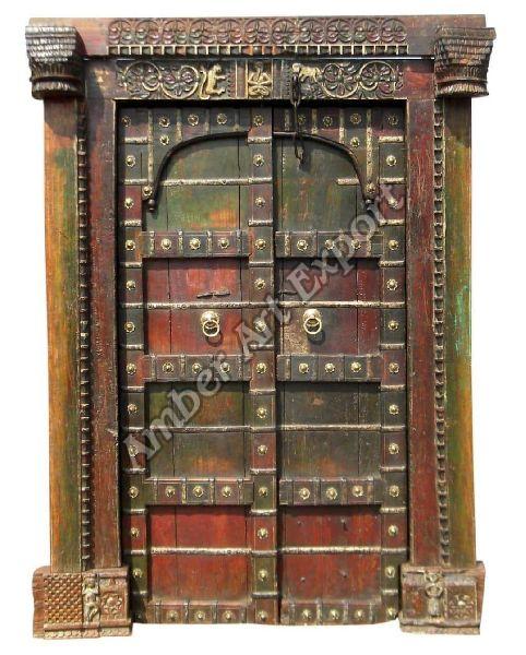 Teack Wood Antique Doors