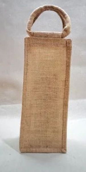 Brown Jute Bottle Bag