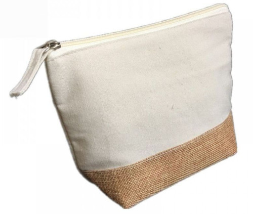 Jute Cosmetic Bag