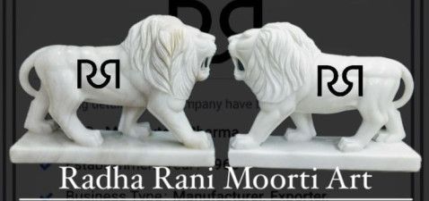 Lion Marble Sculpture