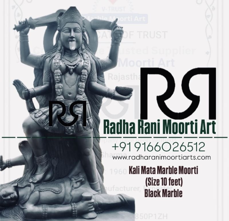 Marble Kali Mata Moorti