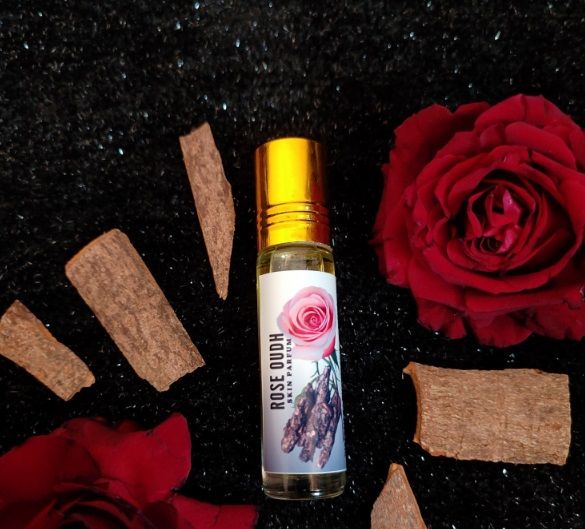 Rose Oud Sage Men & Women Skin Perfume Roll On Bottle (10 Ml)