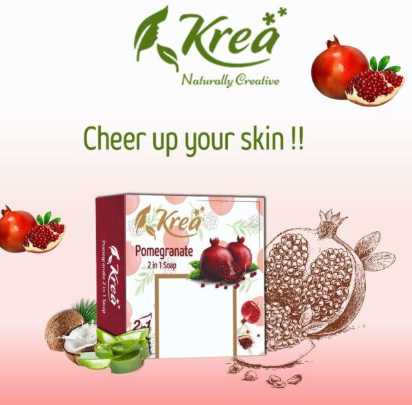 Krea Pomegranate 2in1 Bath Soap