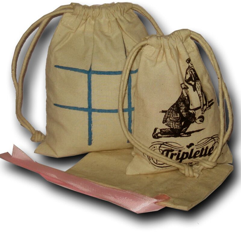 Cotton Drawstring Bags With Print 1108