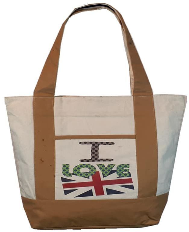 Cotton Tote Bags With Printing Cv 1090