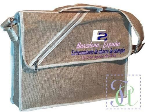 Custom Jute Bags For Conferences C1008