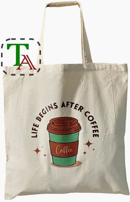 Custom Printed Tote Bags P 1004