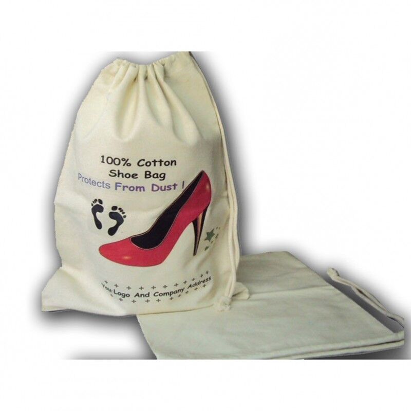 Drawstring Shoe Bags 1103 With Print
