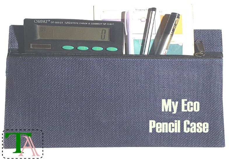 Eco-friendly Jute Pencil Pouch Stationery 1003