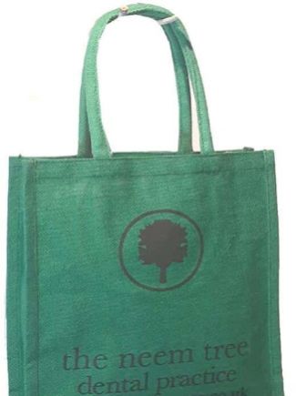 Green Color Jute Bags 1015