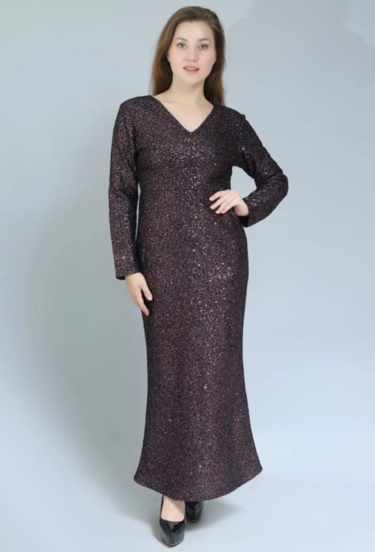 Black Sequin Cocktail Women Dress