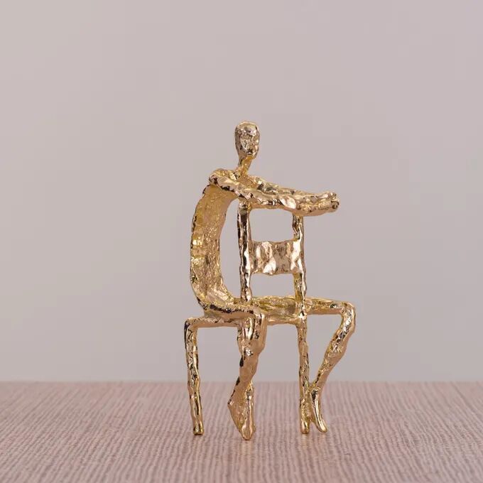 Humour Me Gold Resin Home Decor