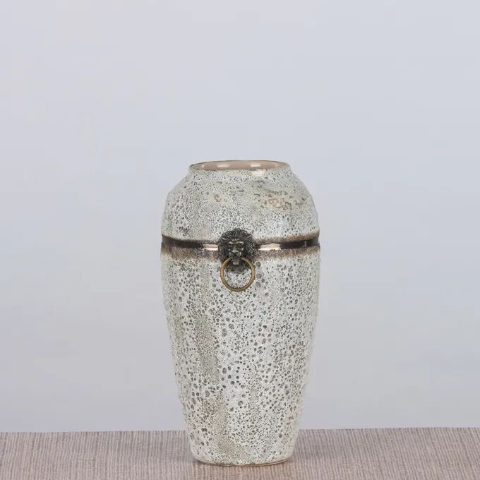 Moroccan Mist (Medium, Grey) Ceramic Planter
