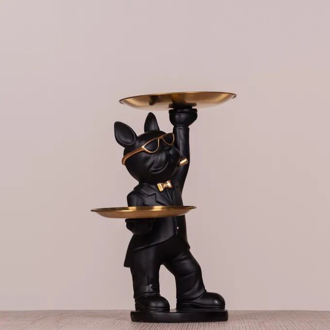 Rodeo Romeo Black Gold Home Decor Tray