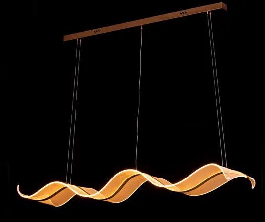 Summer Days (Gold, 3 Color LED) Chandelier