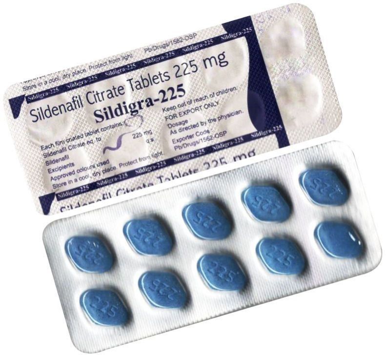 Sildigra 225 Mg Tablets