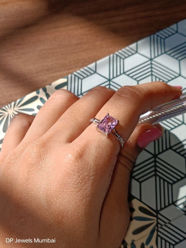 925 Silver Amethyst Allure Ring