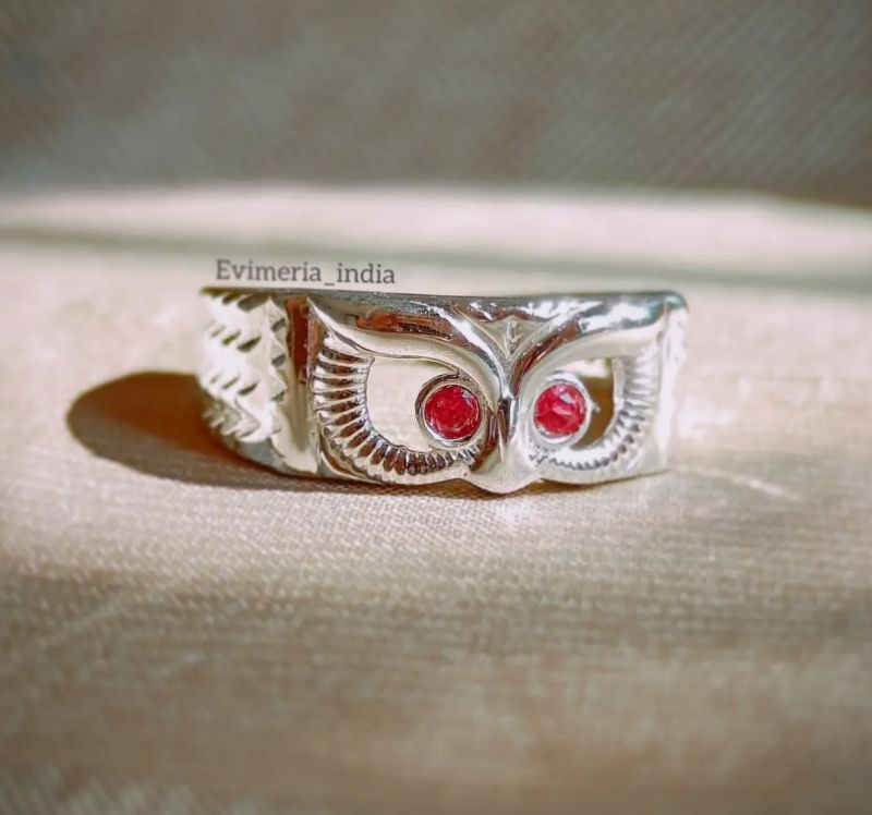 925 Silver Owl Ring For Men and Women