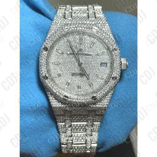 RK63 VVS Moissanite Diamond Watch