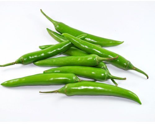 fresh green chilli