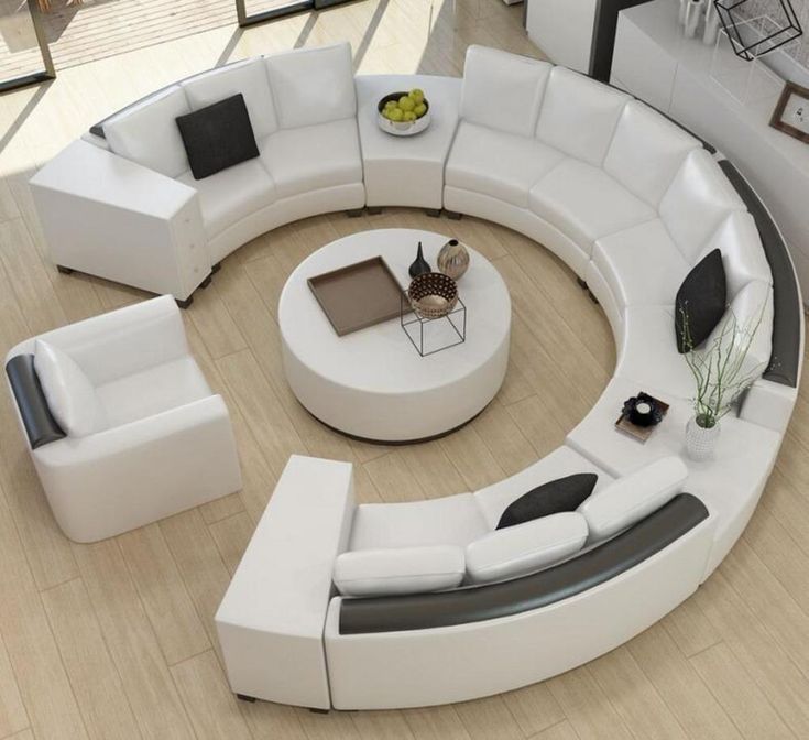 Round Sofa Set