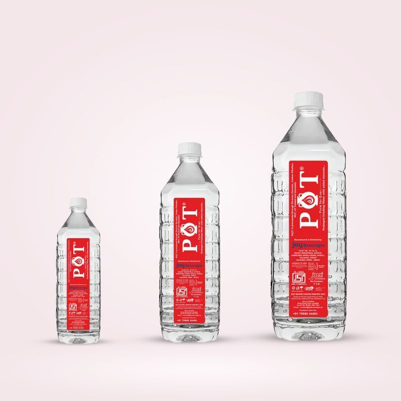 Pot Packaged Drinking Water 200 Ml &AMP;AMP; 500 Ml