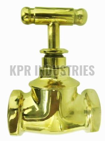 15mm Golden Brass Stop Valve