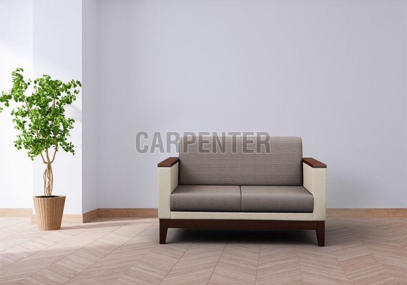 2 Seater Wooden Sofa Set