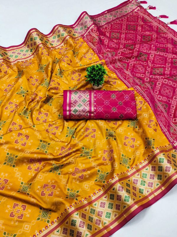 Soft Patola Silk Saree