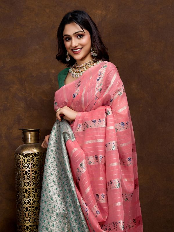 Sajni Gajri Cotton Silk Saree